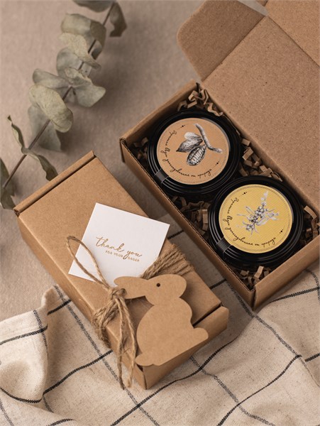 Набор "Крафт" мини с медом 708