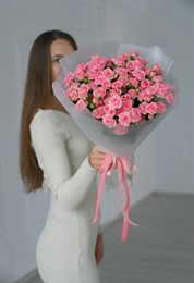 Грация Розовая куст 15 шт 08786